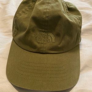 Green North Face hat